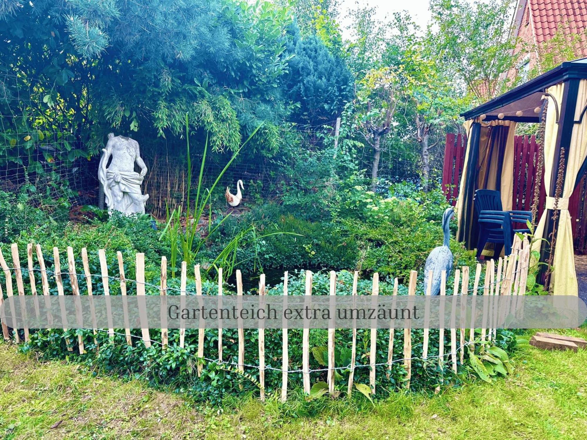 Lodge Of Africa - Einzigartige Themenzimmer, Eingezaeunten Garten, Sauna, Whirlpool & Kamin, Hunde Willkommen, Gasgrill, Voll Ausgestattete Kueche, Grosser Essbereich, Hamburg & Stade In Der Naehe Twielenfleth Eksteriør bilde